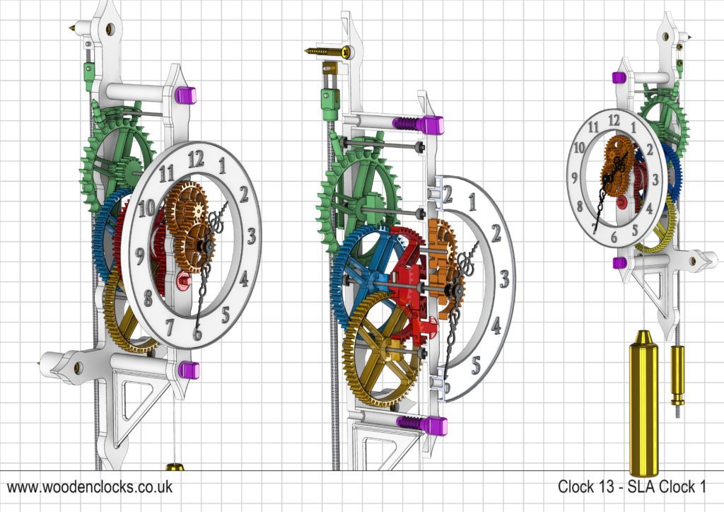Building Basic Clock Easy Clocks - Brian Law’s Woodenclocks