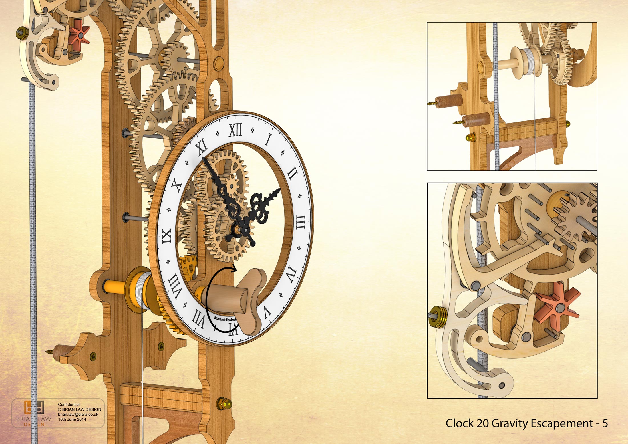 Как настроить деревянные часы